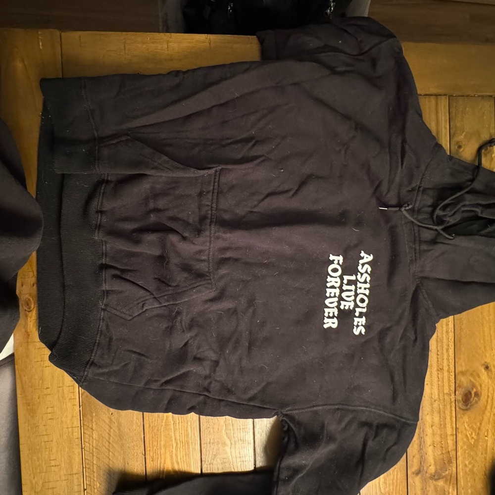 assholes live forever hoodie